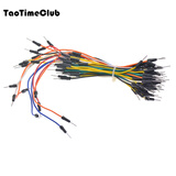 TaoTimeClub 400孔面包板线MB-102SYB-500电路板洞洞板实验板可组合拼接830  插线 跳线 一扎65根