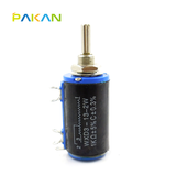 PAKAN 精密多圈电位器 10圈滑动变阻器 线绕电位器 WXD3-13-2W 1K 精度5% (1只)