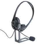M13 双耳电话耳机无线座机听筒耳麦话务固话客服静调音话务耳麦 双耳耳麦双插口电脑用