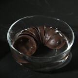 康韵 玻璃茶洗大号洗茶杯碗功夫茶道茶具配件耐热水果盘 玻璃茶洗