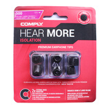 康佩来（COMPLY FOAM） 入耳式耳机C套通用隔音舒适耳帽Comply惰性慢回弹记忆海绵耳套 ISOLATION（T500）中号M   简装（1对）