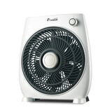 卡帝亚（KADEER）电风扇台式迷你转页扇宿舍台扇桌面小风扇低噪音鸿运扇六扇叶风扇母婴扇 无定时 灰色