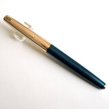 老永生钢笔730出口黄帽铱金笔612同系90年代全新库存 绿色 0.5mm