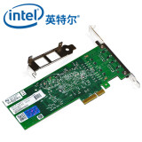 英特尔（Intel） 千兆PCI-E双网口网卡E1G42ET，82576服务器网卡