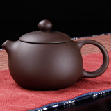 茗客 茶壶紫砂功夫家用宜兴紫泥仿古单壶西施石瓢 西施紫砂茶壶