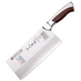 十八子作 钢刃不锈钢菜刀 高品质复合钢 创意家用厨房刀具 G2001-B钢刃切片刀