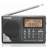 德生（Tecsun） 德生PL-606高考听力全波段四六级考试老年人半导体立体声 灰色 标配
