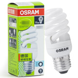 欧司朗（OSRAM） 节能灯泡 螺旋型 8w11w14w20w23w全螺旋节能灯 11W E27日光色（白光）865 6500K