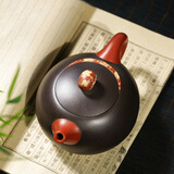 藏壶天下 宜兴紫砂壶名家纯全手工绞泥茶壶家用茶具老紫泥西施壶 月影