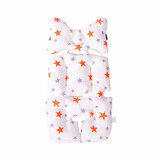 稚心婴儿推车通用棉垫子 宝宝坐垫透气保暖儿童靠垫秋冬季加厚舒适宝宝伞车坐垫 五角星婴儿推车坐垫 6个月-36个月宝宝推车垫子 5CM厚