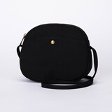 YONBEN/元本良厂休闲帆布包chic单肩包ins斜挎韩版迷你小贝壳包女 经典黑