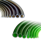 水泊龍鱼缸换水软管潜水泵过滤桶进出pvc水管抽水软管水族用品氧气管 茶色【长1米】内径8mm外径12mm