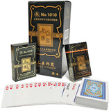 三A扑克牌3a纸牌防作弊黑芯纸1条装高质量补克牌 1010一条10副