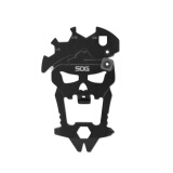 SOG 美国索格 骷髅头多功能组合小工具EDC多用钥匙扣工具 开瓶器 黑色