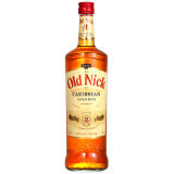老尼克（Old Nick）洋酒 朗姆酒 法国原装进口 加勒比朗姆酒 金朗姆酒 1L 裸瓶