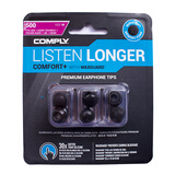 康佩来（COMPLY FOAM） 入耳式耳机C套通用隔音舒适耳帽Comply惰性慢回弹记忆海绵耳套 COMFORT+（TSx500）中号M   简装（1对）