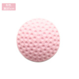 门把手防撞贴防撞静音垫墙壁门后冰箱防碰垫橡胶缓冲垫门档防撞垫 粉色 1个
