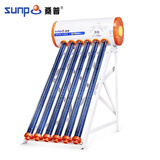 桑普太阳能悦美热水器家用太空管新型搪瓷内胆 别墅专用一级能效超强吸热超长保温 6管 110L