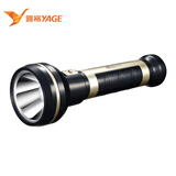 雅格（yage） 雅格YAGE强光手电筒 充电式户外登山露营家用高亮大功率LED灯珠 YG-3711