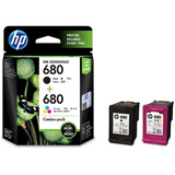 惠普（HP)680墨盒适用2138 4678 4538 3636 3638 5078打印机 680墨盒（黑色+彩色）套装