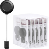 优和（UHOO） 6705 易拉扣 黑色 12个/盒 证件卡套 胸卡伸缩夹扣