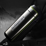 万象（WANXIANG） 高档保温壶户外大容量316不锈钢内胆暖壶带包提手便携旅行壶水壶 Q19-钛银绿 1800ml