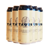 泰谷（TAGUS）欧洲原装进口啤酒 西班牙/葡萄牙进口泰谷黄啤酒 泰谷黄啤 500mL 5罐