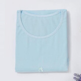 黛芷芙孕妇裤棉春秋冬保暖孕妇秋棉托腹单件孕妇线裤棉毛 蓝色哺乳上衣 XL