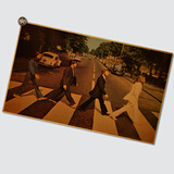 居梦坞 披头士甲壳虫乐队海报怀旧复古贴画墙面装饰海报 摇滚海报 宿舍装饰挂画 NB468 50*30