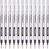 宝克（BAOKE）PS2220  1.0mm黑色大容量中性笔笔芯 水笔签字笔替芯 12支/盒