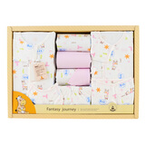 童泰 TONGTAI 新生儿礼盒婴儿四季礼盒9件装多件套粉色