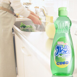 awas日本进口洗洁精清洁剂餐具洗涤剂 碗碟餐具瓜果蔬菜洗洁剂 301956青苹果味