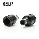 铠铂力（CANPERLY） 电扳转换夹头电锤冲击钻转换电钻夹头风炮风批夹头角磨机转夹头 普通电扳转换头1个