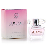 范思哲（VERSACE） 晶钻明亮水晶粉晶黑水晶女士香水清新 礼物 明亮水晶晶钻女香EDT5mlQ版