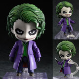 粘土人BATMAN蝙蝠侠黑暗骑士小丑 JOKER566 Q版可换脸公仔手办 Q版小丑