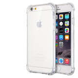 鸿伟科 创意气垫防摔手机壳 适用于苹果6/iphone6s/6/6P/6sP 5.5寸6plus/6splus气囊款-透明