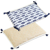 咪贝萌宠物狗狗夏季冰凉凉垫猫咪猫笼子睡垫地垫耐咬冰垫可固定 和风鱼 S(35*50CM)