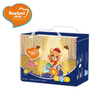 小熊贝斯（BearBest）乐享拉拉裤系列尿不湿婴儿通用透气干爽夜用不起坨一体裤全包臀 乐享拉拉裤XXXL码38片17KG以上