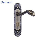 Demann德曼Demann亮光青古铜室内房门锁 左开