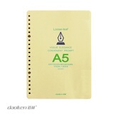 道林活页纸记事本活页替芯孔活页笔记本子内页芯 学生手账活页芯 A5-20孔-空白