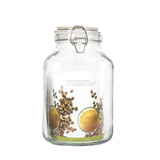 乐扣乐扣（LOCK&LOCK） 玻璃罐大容量卡扣玻璃保鲜罐密封罐食品罐五谷杂粮罐干果罐 一个装 3.05L