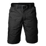 S.archon 执政官户外运动战术工装五分裤短裤男防泼水透气登山裤休闲裤子 黑色 XL码/155-180