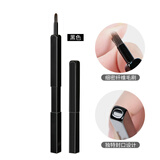 阿萄唇刷伸缩便携口红刷子化妆刷眉毛刷唇笔刷唇彩刷彩妆工具化妆刷尖头彩妆刷唇笔刷 黑色
