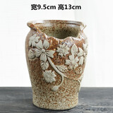 仟尚亿 法师花盆大号特大号老桩高盆复古透气创意简约肉肉植物家用桌面阳台陶罐粗陶陶瓷多肉花盆批发 WH老桩特大号-12 特大
