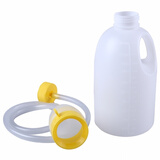 亿佰康男士尿壶接尿器带管夜壶便携式尿壶老年人尿壶车载尿壶小便夜壶男用夜壶 男士接尿壶1700ML