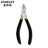 史丹利（STANLEY）斜嘴钳子多功能斜口钳剪钢丝电工偏口钳子 迷你5英寸 黑柄84-104-23