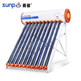 桑普太阳能悦美热水器家用太空管新型搪瓷内胆 别墅专用一级能效超强吸热超长保温 10管 185L