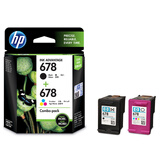 惠普hp原装678墨盒黑色彩色3548 2648 2548 4648 1518 4518打印机一体机 678（黑色+彩色）套装480页+150页