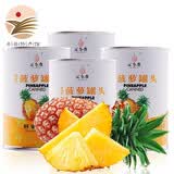 汇尔康新鲜菠萝水果罐头 糖水波罗块烘焙甜品鲜果罐头即食 425克x4罐