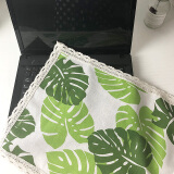 巧林儿 笔记本防尘罩联想笔记本盖布笔记本套苹果电脑罩电脑盖巾打印机传真机万能盖布键盘盖布 绿宝石——送鼠标布 17寸及以下